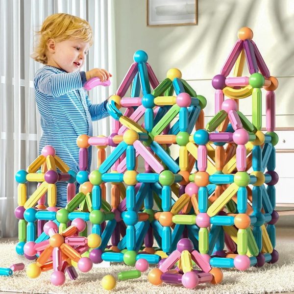 Magnetic Blocks Toy For Kids (25 pcs)