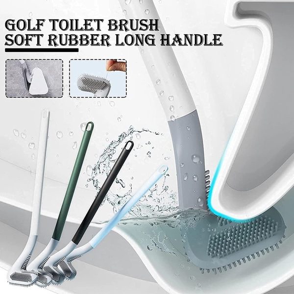 360 Deep Golf Head Brush Toilet Bowl Cleaning Brush