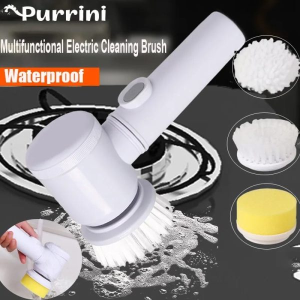 5 in 1 Multifunctional Electric Cleaning Brush