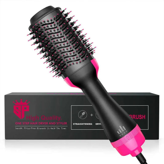 3 in 1 Hair Dryer Brush, Hot Hair Styling & Straightening Brush.