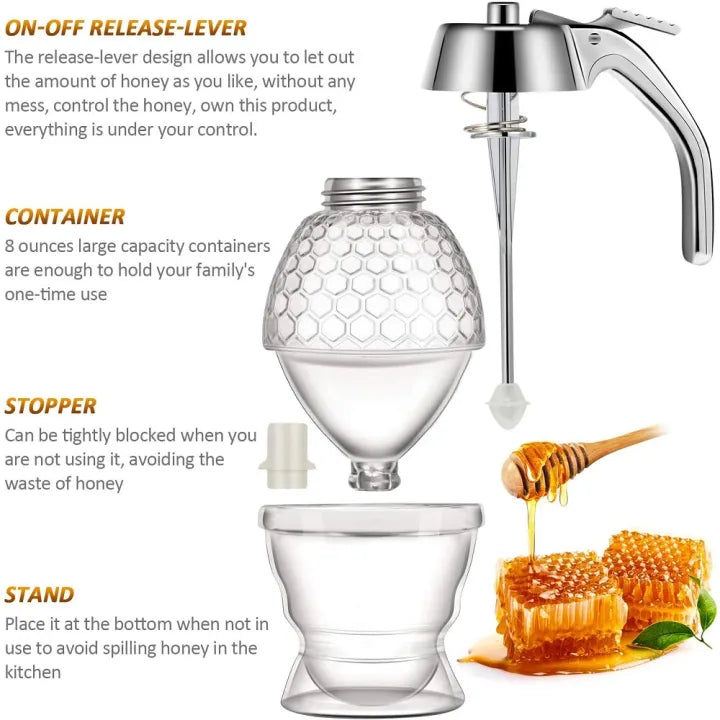 Honey Dispenser with Stand