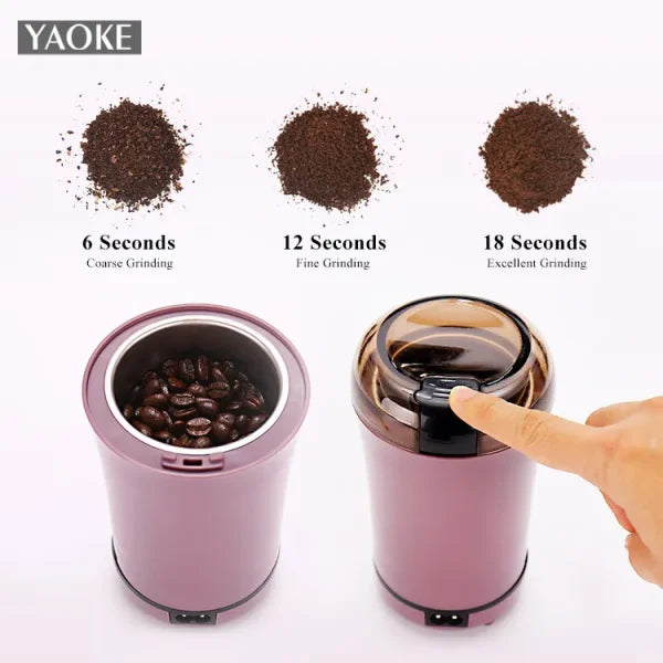 Powerful Electric Coffee Grinder