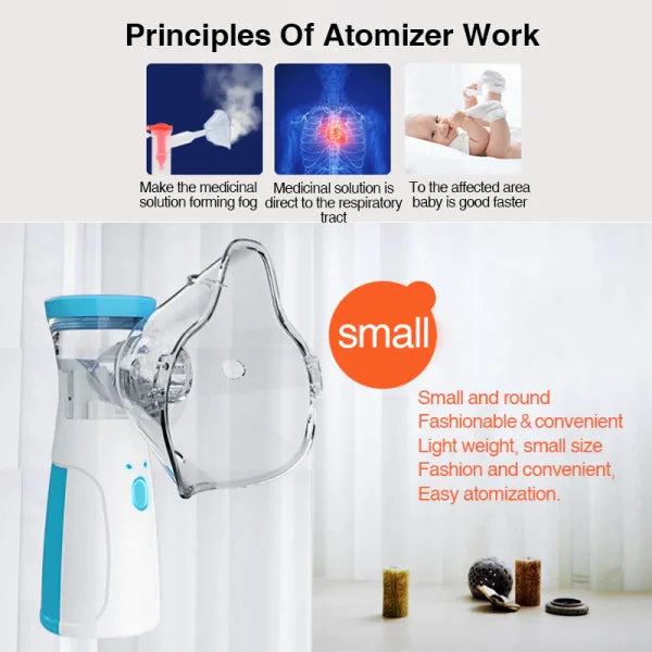 Imported Mesh Nebulizer For Kids & Adult